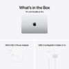 MacBook Pro 14-inch M5 Max Silver box contents MacBook Pro 14-inch M5 Max Silver box contents