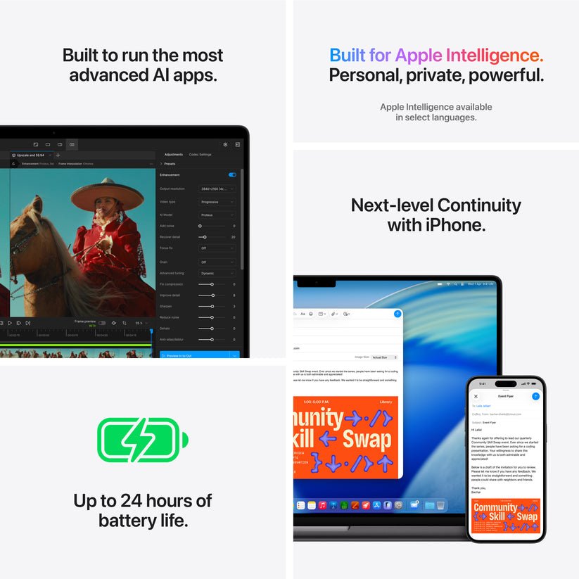 MacBook Pro 16-inch M5 Max Black features MacBook Pro 16-inch M5 Max Black features