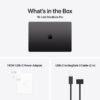 MacBook Pro 16-inch M5 Max Black box contents MacBook Pro 16-inch M5 Max Black box contents