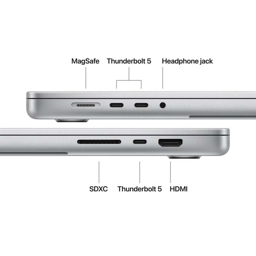 MacBook Pro 16-inch M5 Pro silver 3 Apple MacBook Pro 16-inch M5 Pro Silver